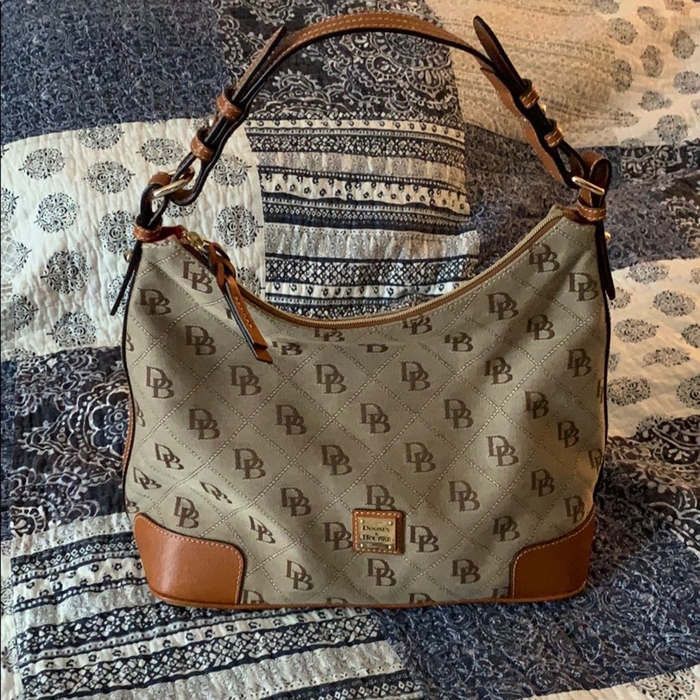 Dooney & Bourke Signature Erica Hobo
